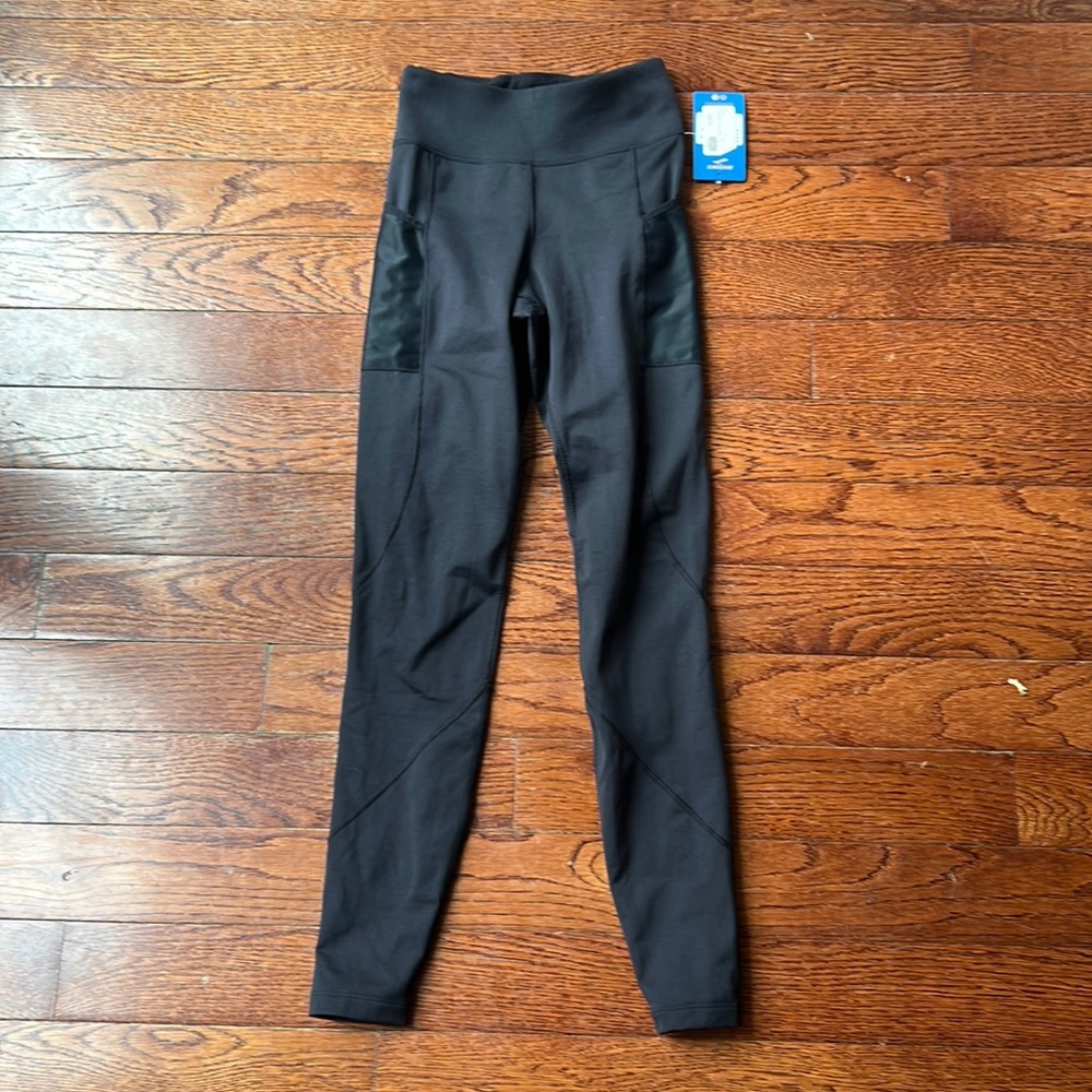 Brooks Black High-Waist Performance Leggings XS